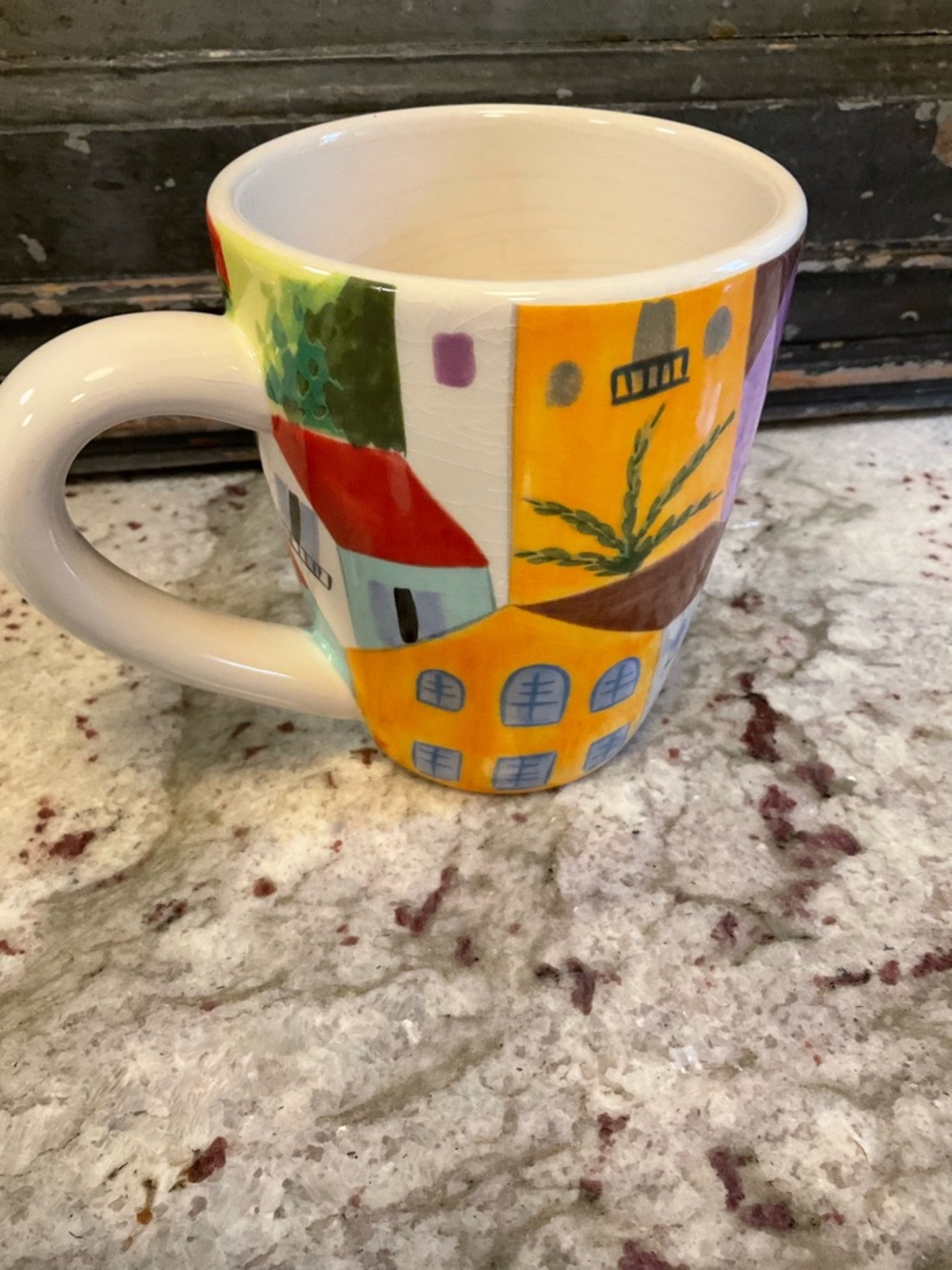 Pier 1 VILLA DEL SOL Coffee Ceramic Mug
